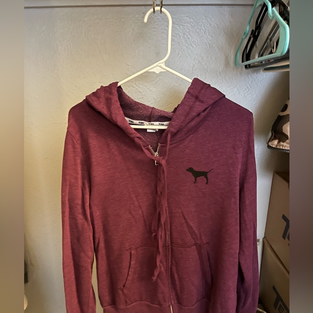 Victorias Secret Pink full zip hoodie